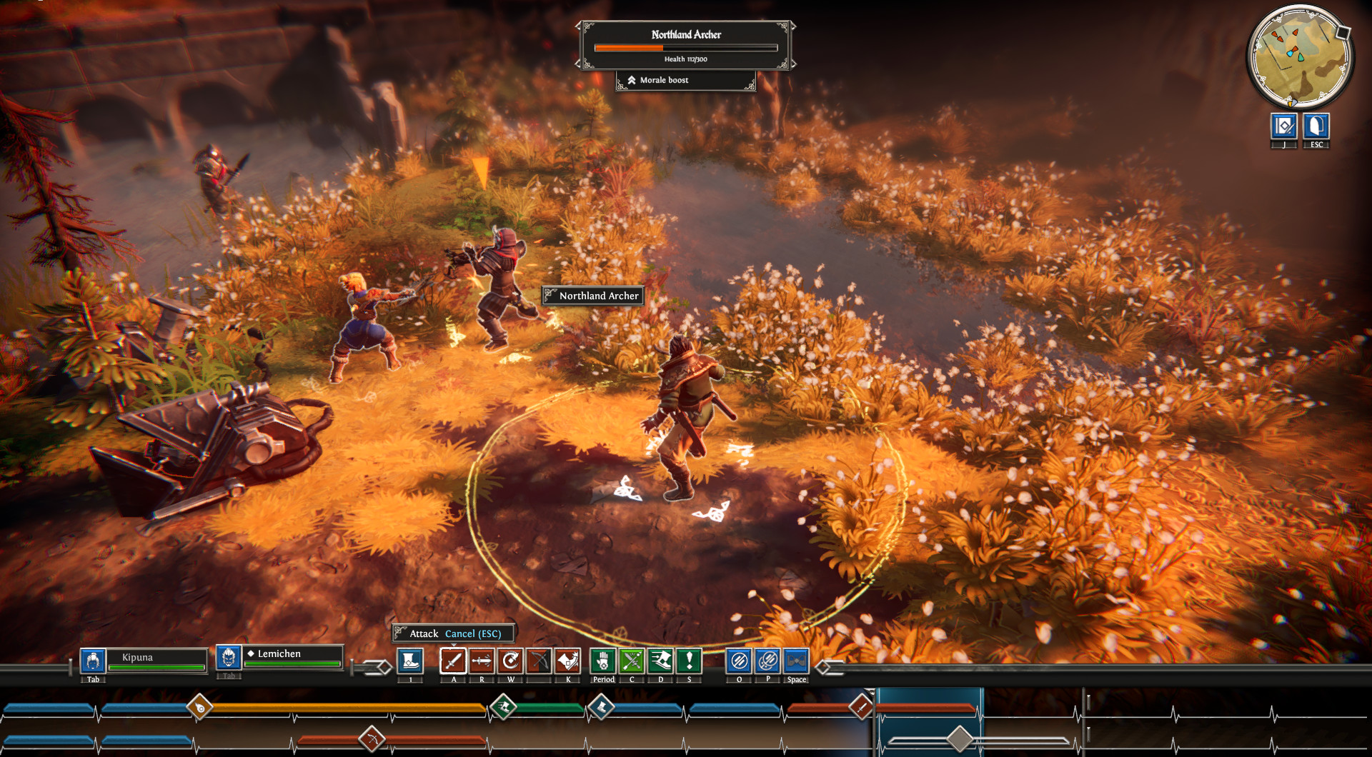 Iron Cadence gameplay showing sword combat